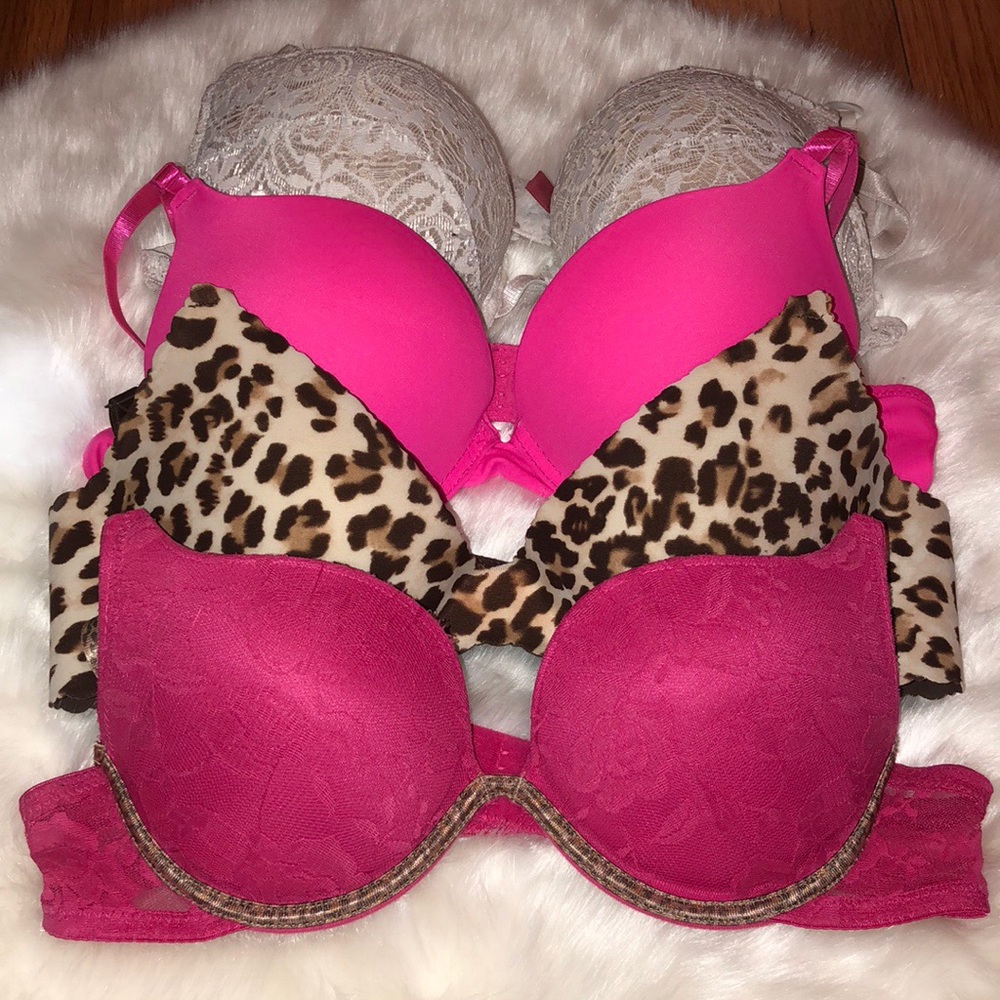 ‼️SOLD‼️Bundle of 3 Miscellaneous Push-Up Bras